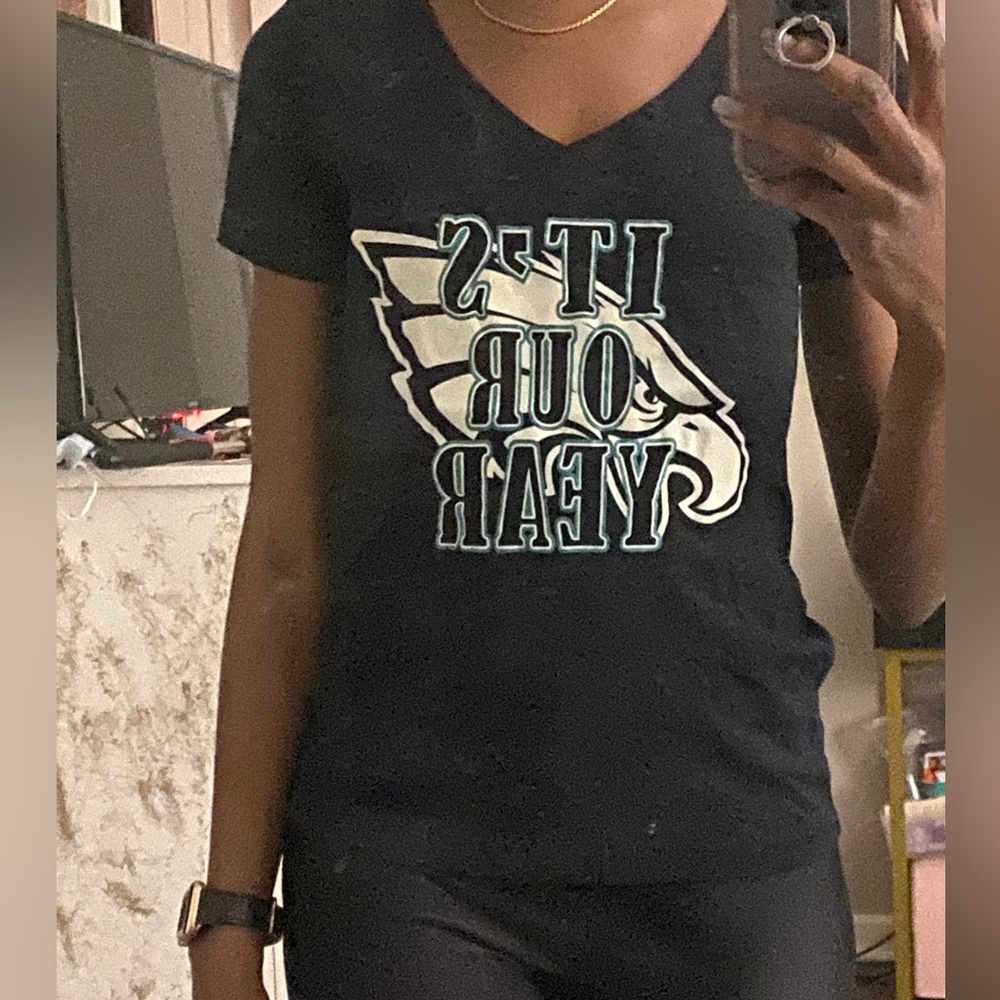 Philadelphia Eagles “It’s Our Year” V-neck tee